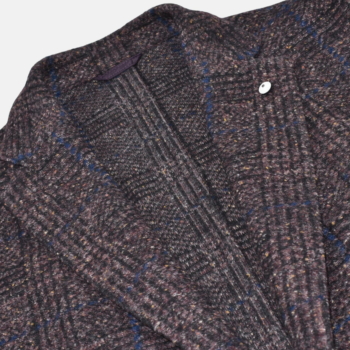 Bordeaux Check Dandy Blazer