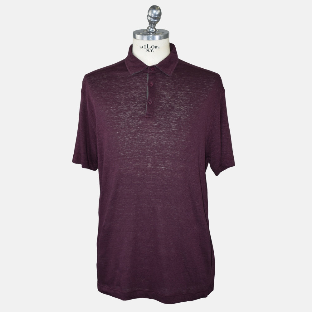 Bordeaux Flax Poloshirt (XXL)