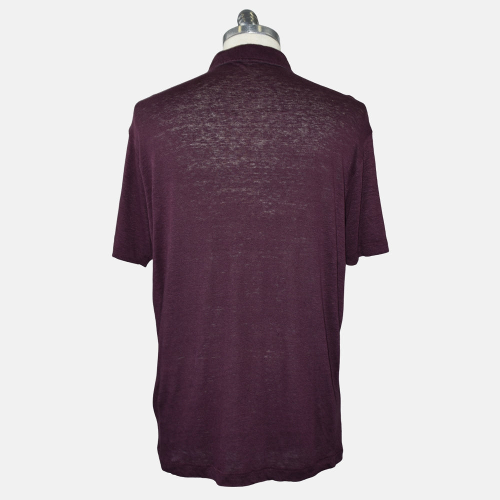 Bordeaux Flax Poloshirt (XXL)