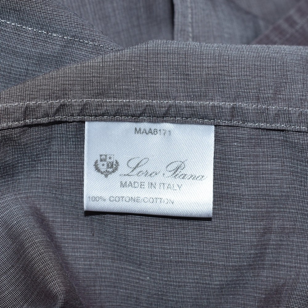 Taupe Cotton Shirt (XL)