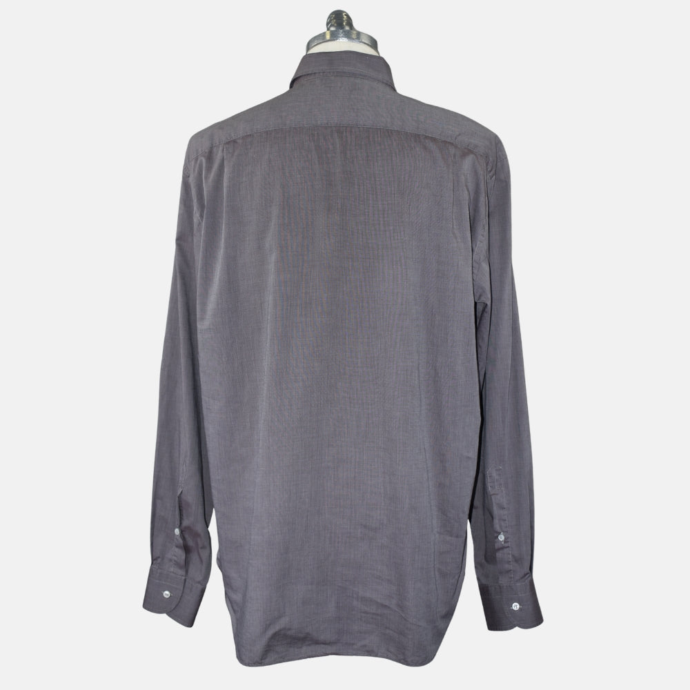 Taupe Cotton Shirt (XL)