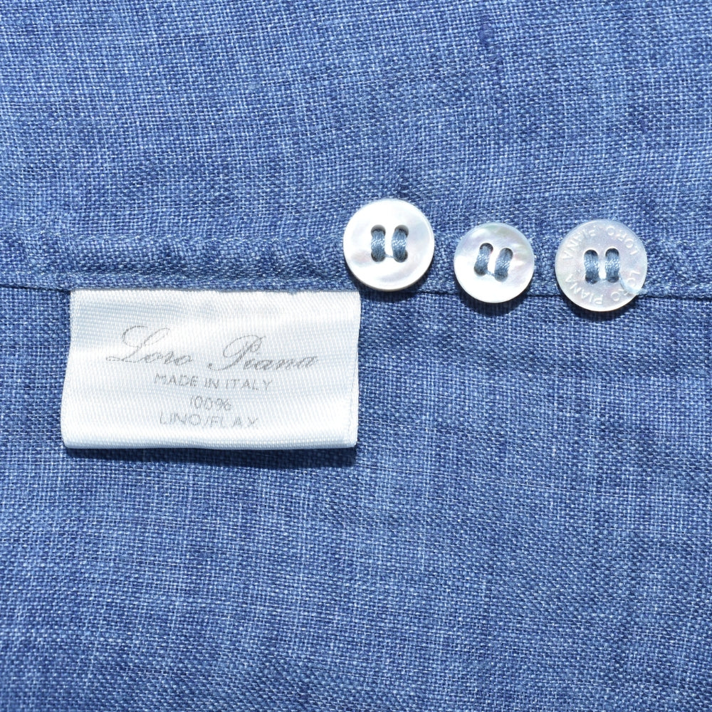Blue Linen Shirt (XL)