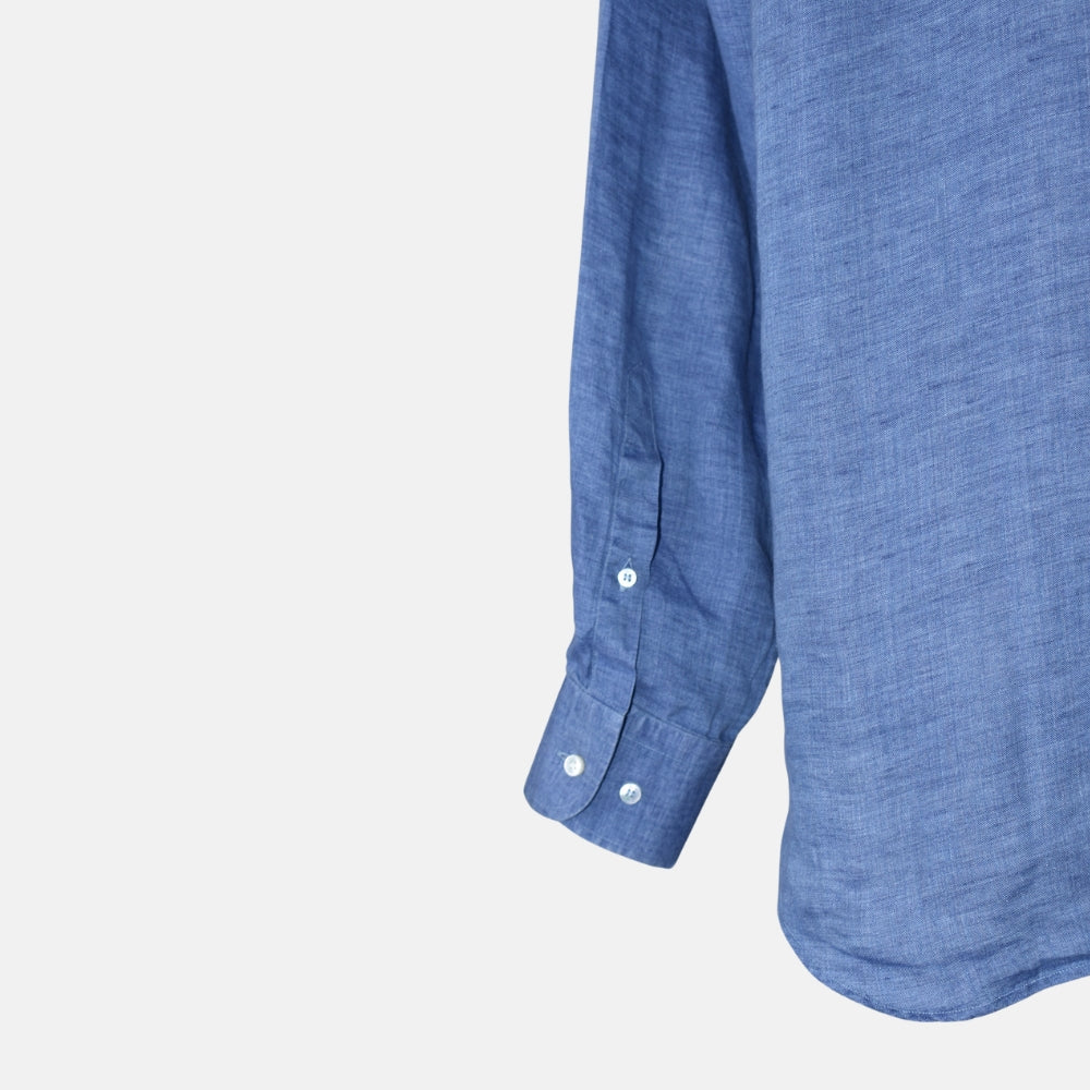 Blue Linen Shirt (XL)
