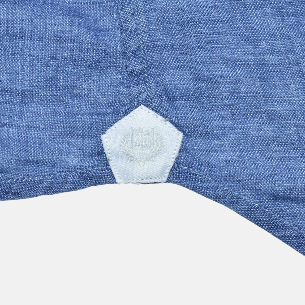 Blue Linen Shirt (XL)