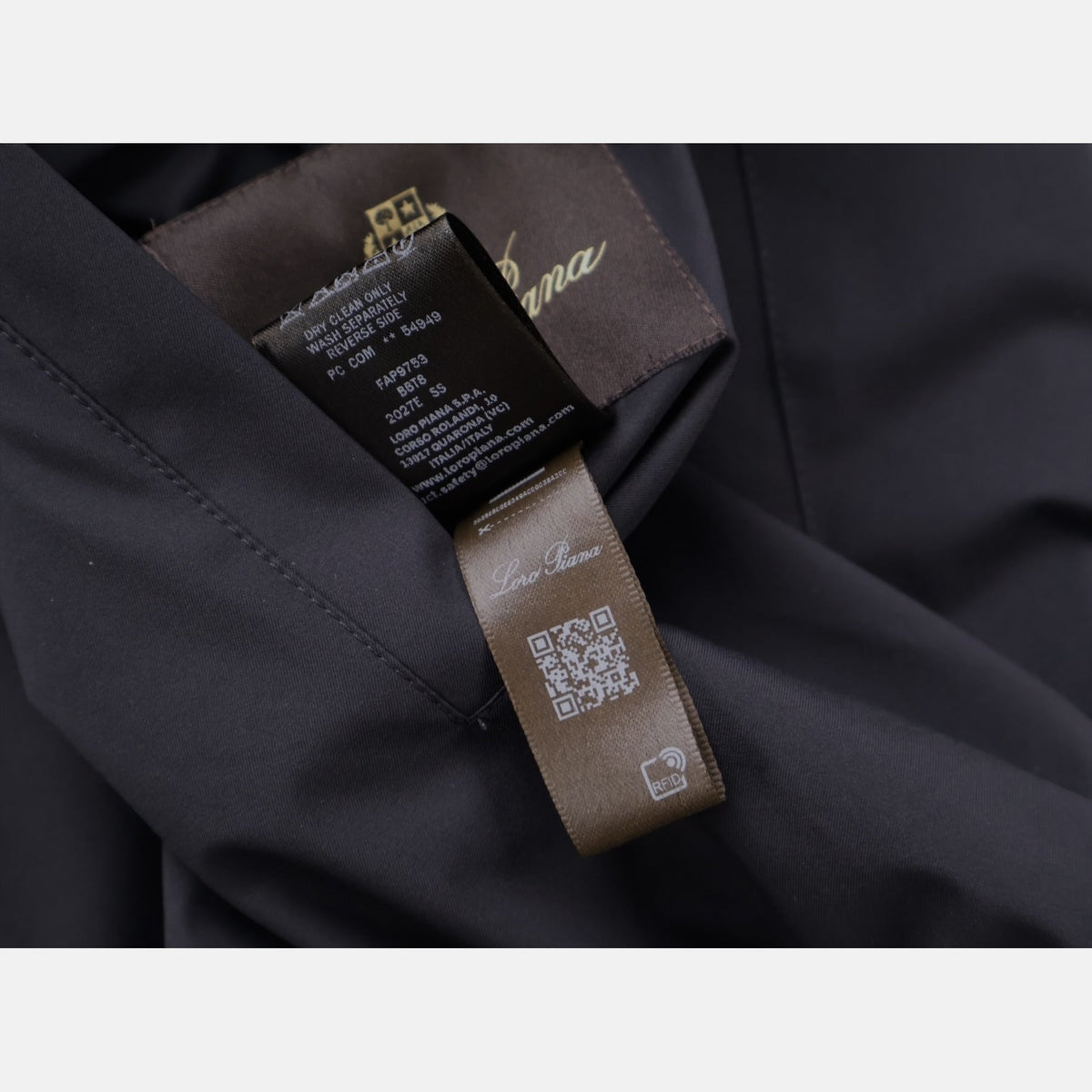 Loro Piana Windmate Bomber Jacket Black (EU 48)
