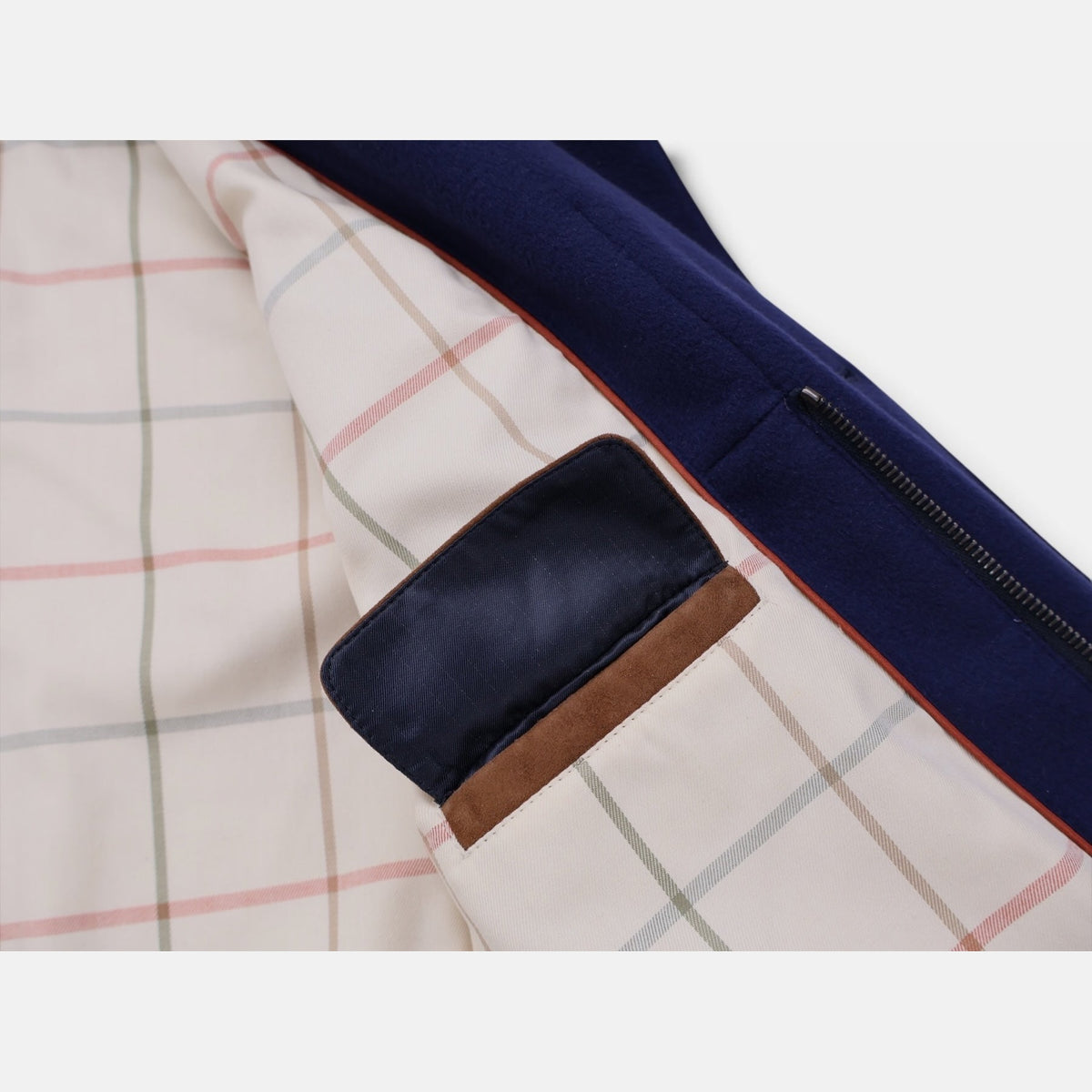Navy Vicuña Montagna Coat