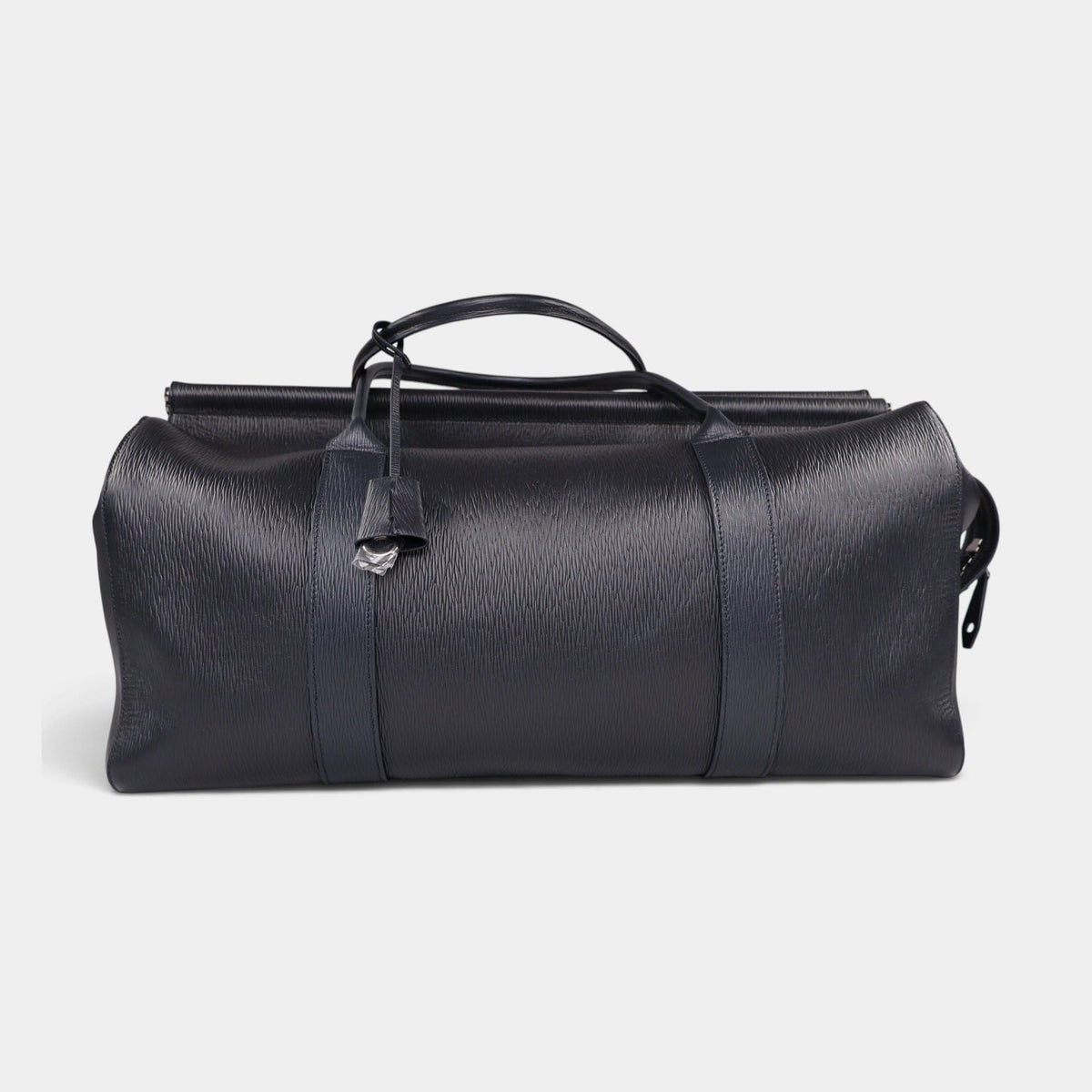 Zibeli Leather Cashmere L50 Loom Weekender Bag