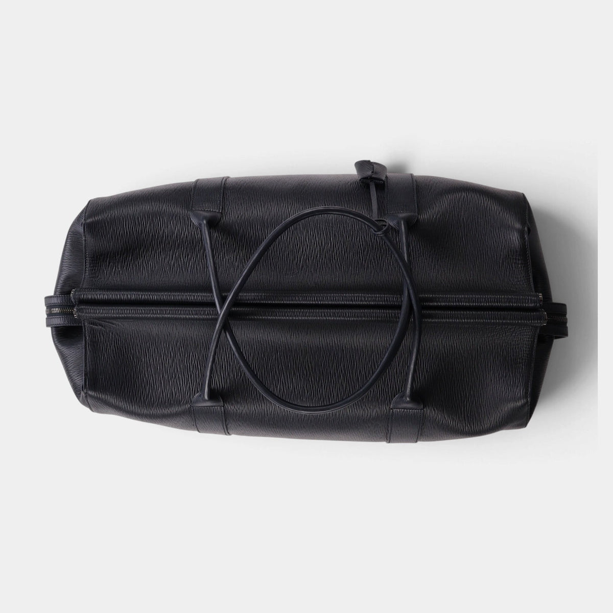 Zibeli Leather Cashmere L50 Loom Weekender Bag