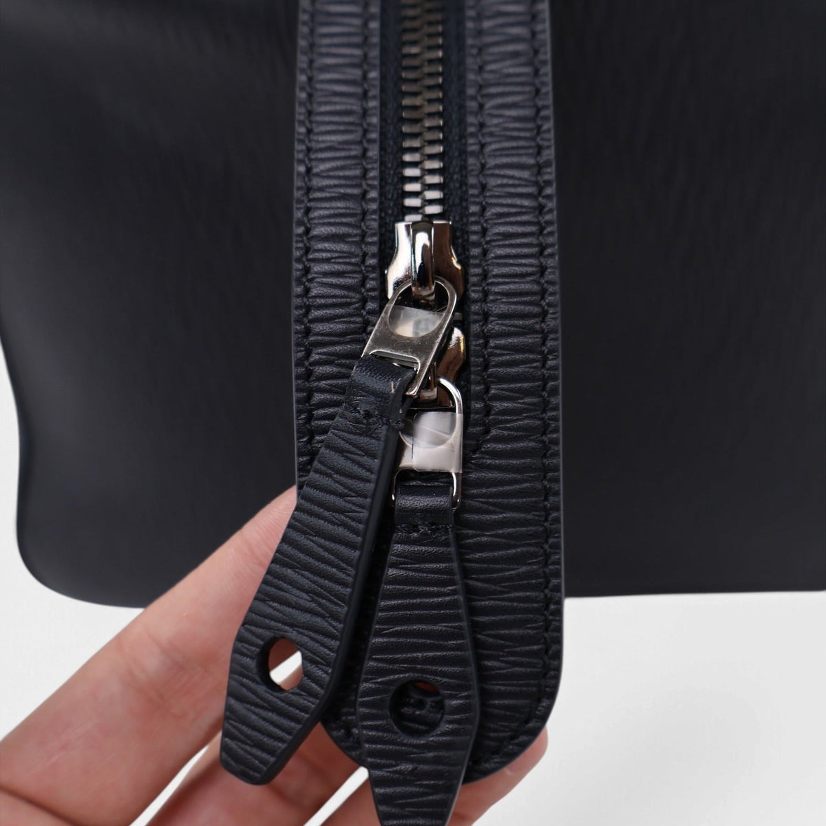 Zibeli Leather Cashmere L50 Loom Weekender Bag