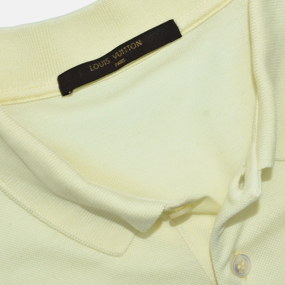 Light Yellow Cotton Poloshirt (XXL)