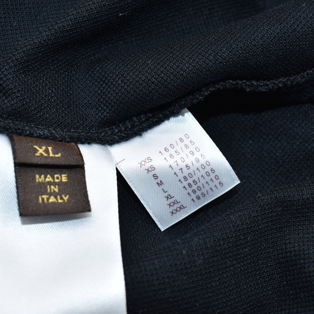 Black Cotton Poloshirt (XL)