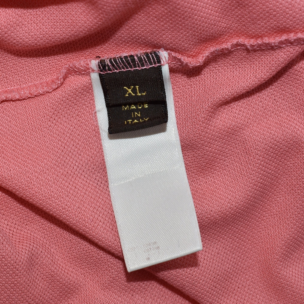 Lobster Colored Cotton Poloshirt (XL)