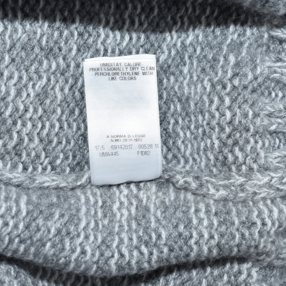 Grey-White Melange Cashmere Sweater (EU 56)