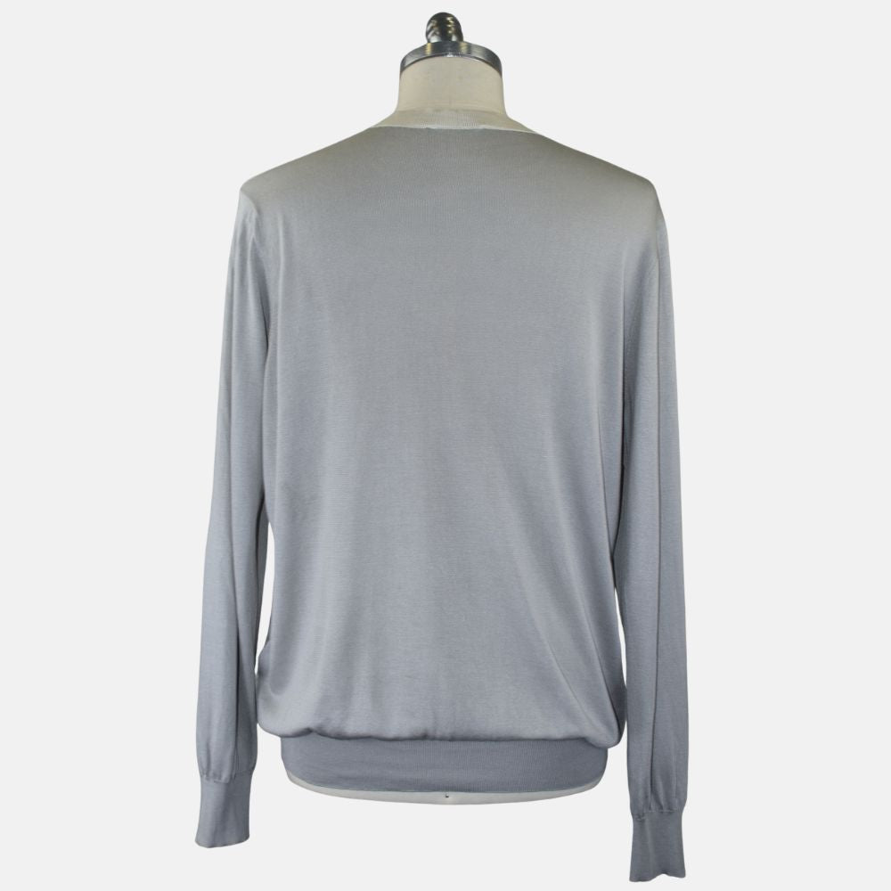 Light Grey Silk Cardigan (EU 52)