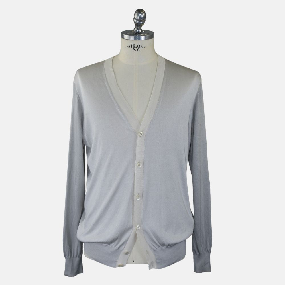 Light Grey Silk Cardigan (EU 52)