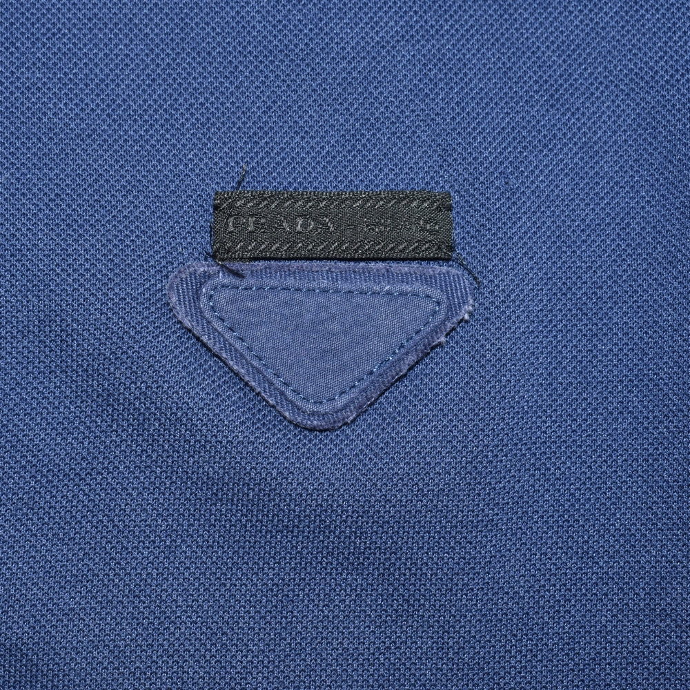 Blue Cotton Poloshirt (XXL)
