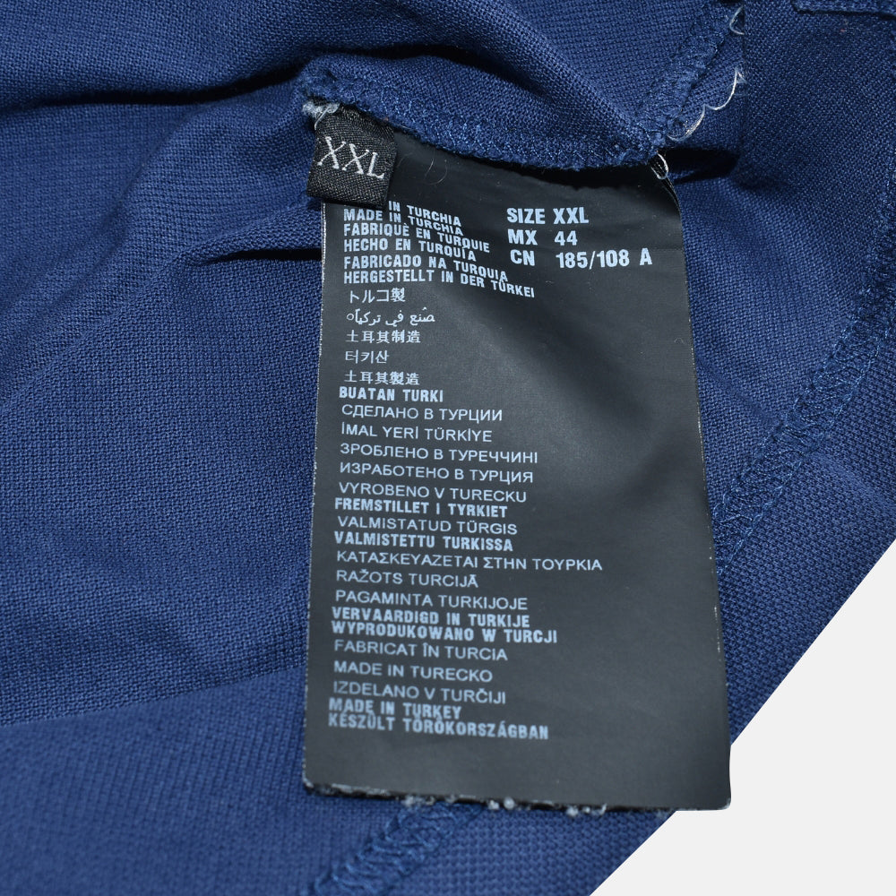 Blue Cotton Poloshirt (XXL)