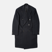 Navy Blue Cashmere Coat (EU 52)