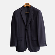 Navy Blue Blazer made of Silk/Cashmere (EU 50)