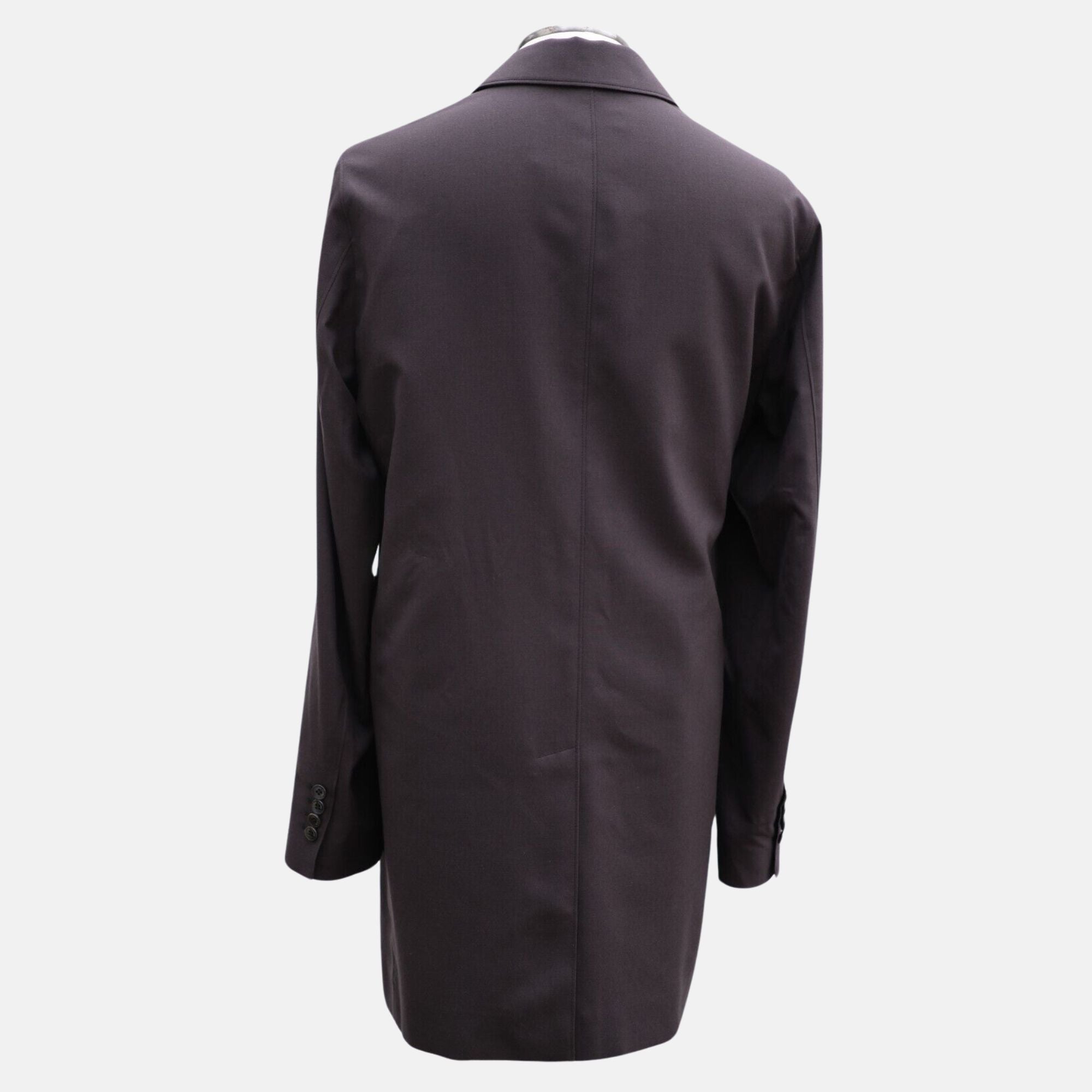 Charcoal Coat Made of Virgin wool (XXL)