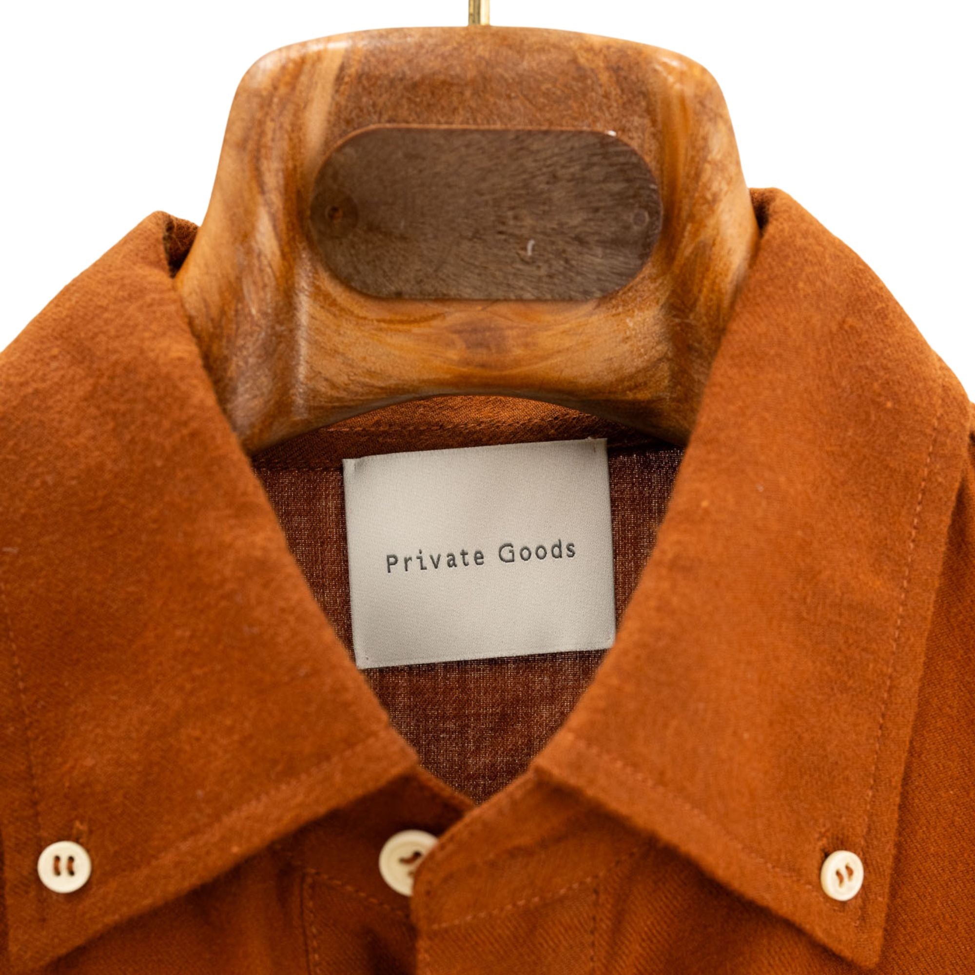 Rust Sample Shirt Made of Cotton (EU 48)