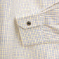 Yellow/Blue Checked Shirt Made of Cotton