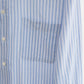 Blue/White Patterned Shirt made of Cotton
