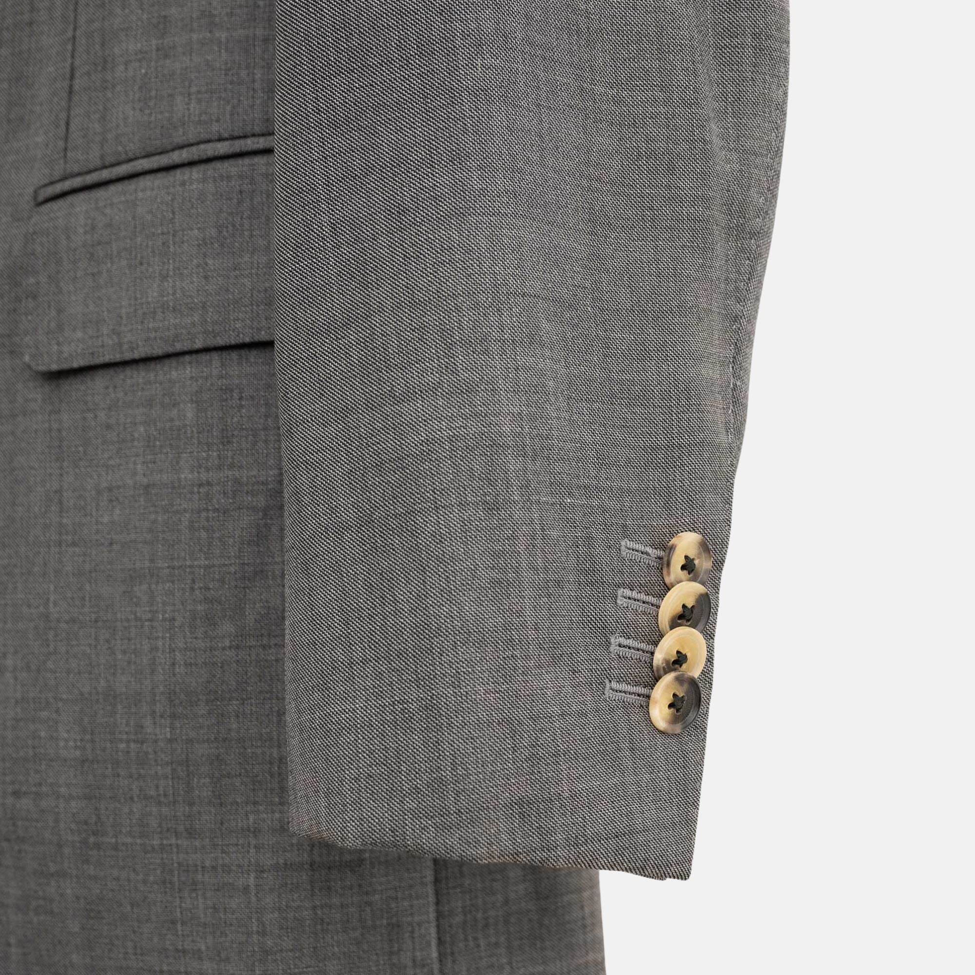 Grey Suit made of Wool (EU 46)