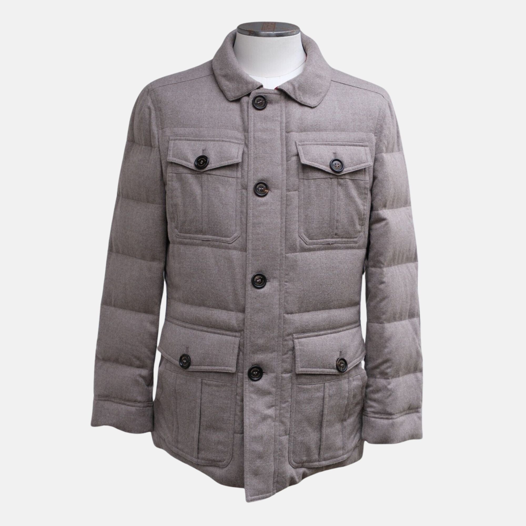 Grey Jacket made of Cashmere (EU 48)