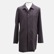 Charcoal Coat Made of Virgin wool (XXL)