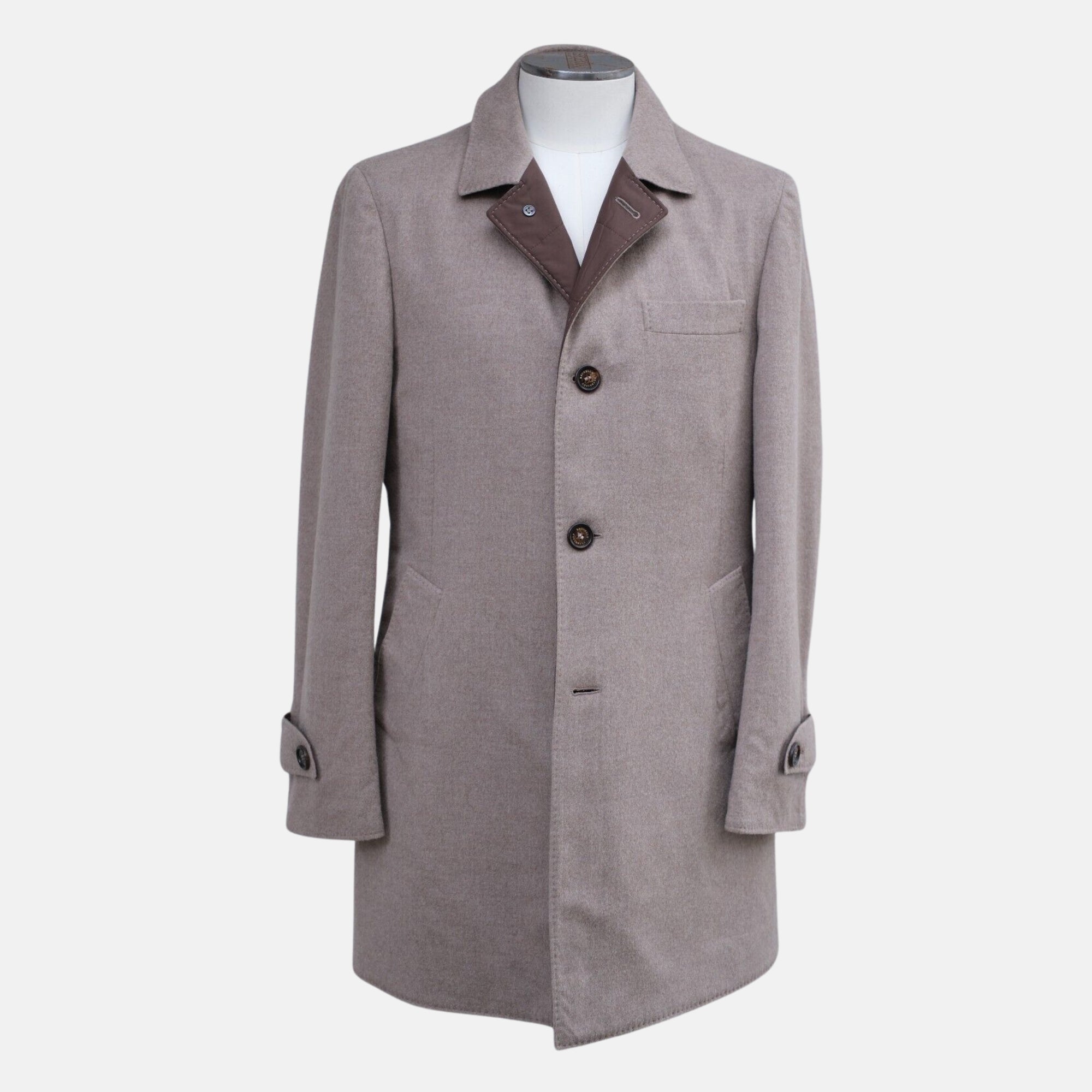 Grey Jacket made of Cashmere (EU 50)