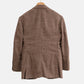 Brown Blazer made of Virgin Wool/Silk/Linen