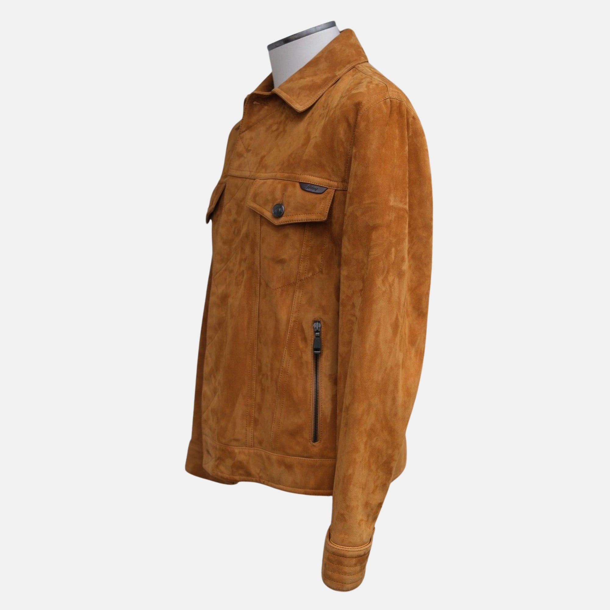 Brown Jacket Made of Suede (EU 50)