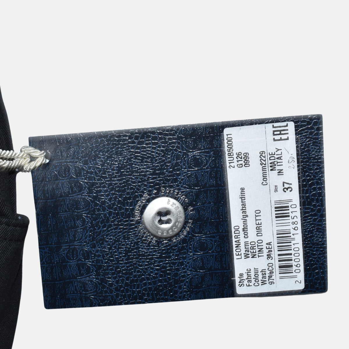 Black Leonardo Cotton Jeans
