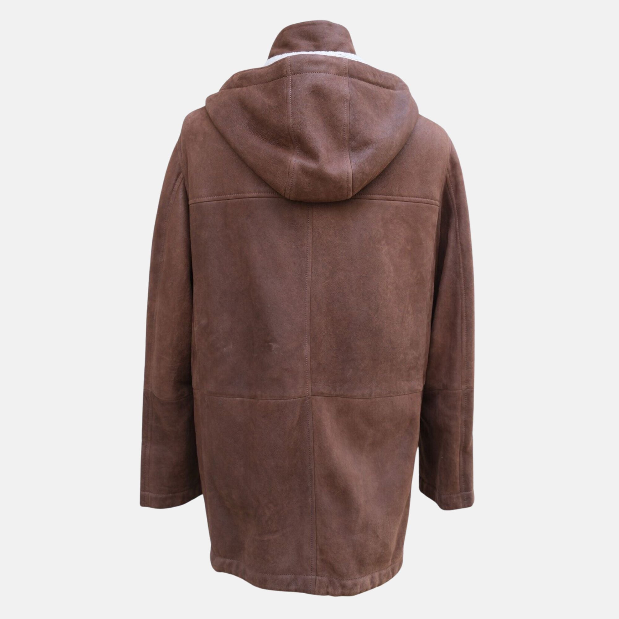 Brown Jacket Made of Shearling (EU 50)