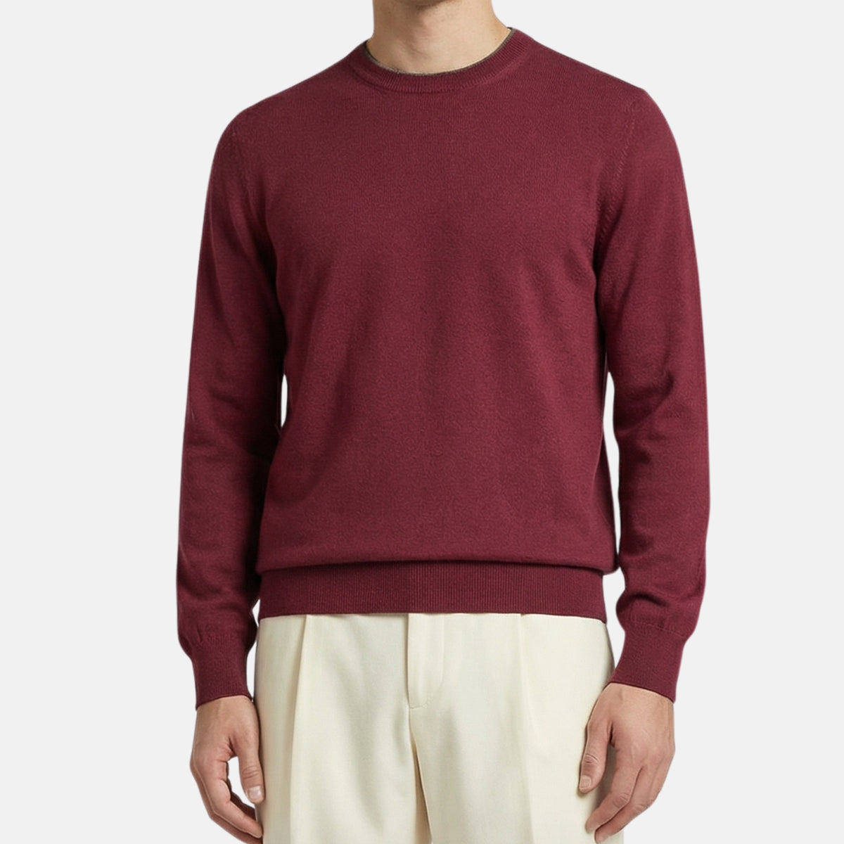 Red Cashmere Sweater (EU 48)