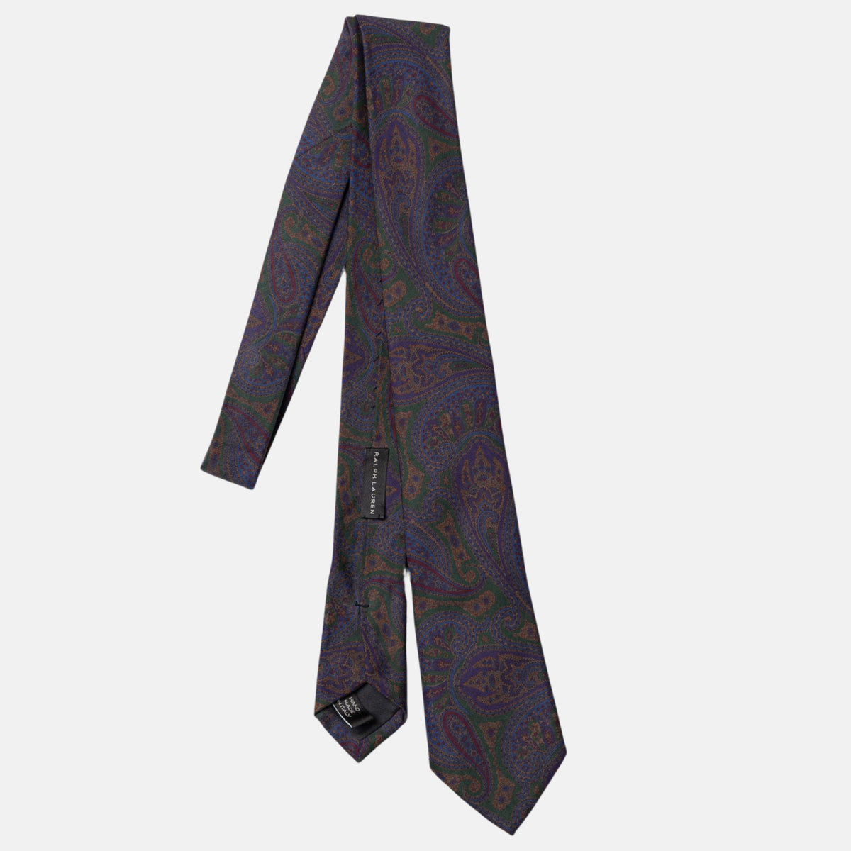 Multicolored Paisley Silk Tie