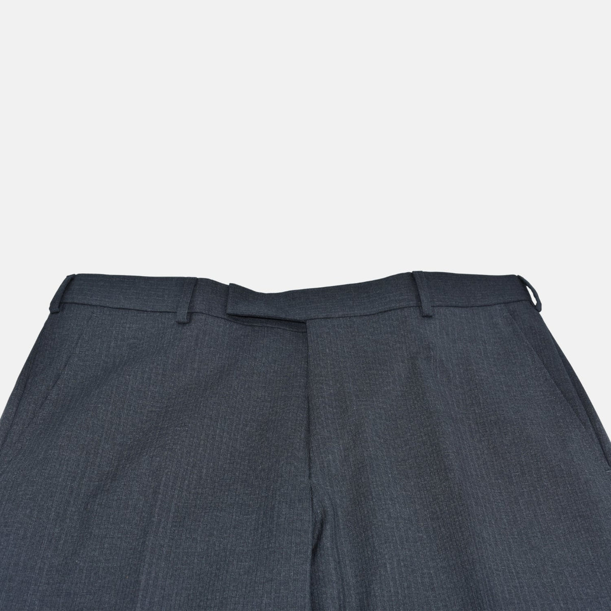 Charcoal Pinstripe City Wool Suit