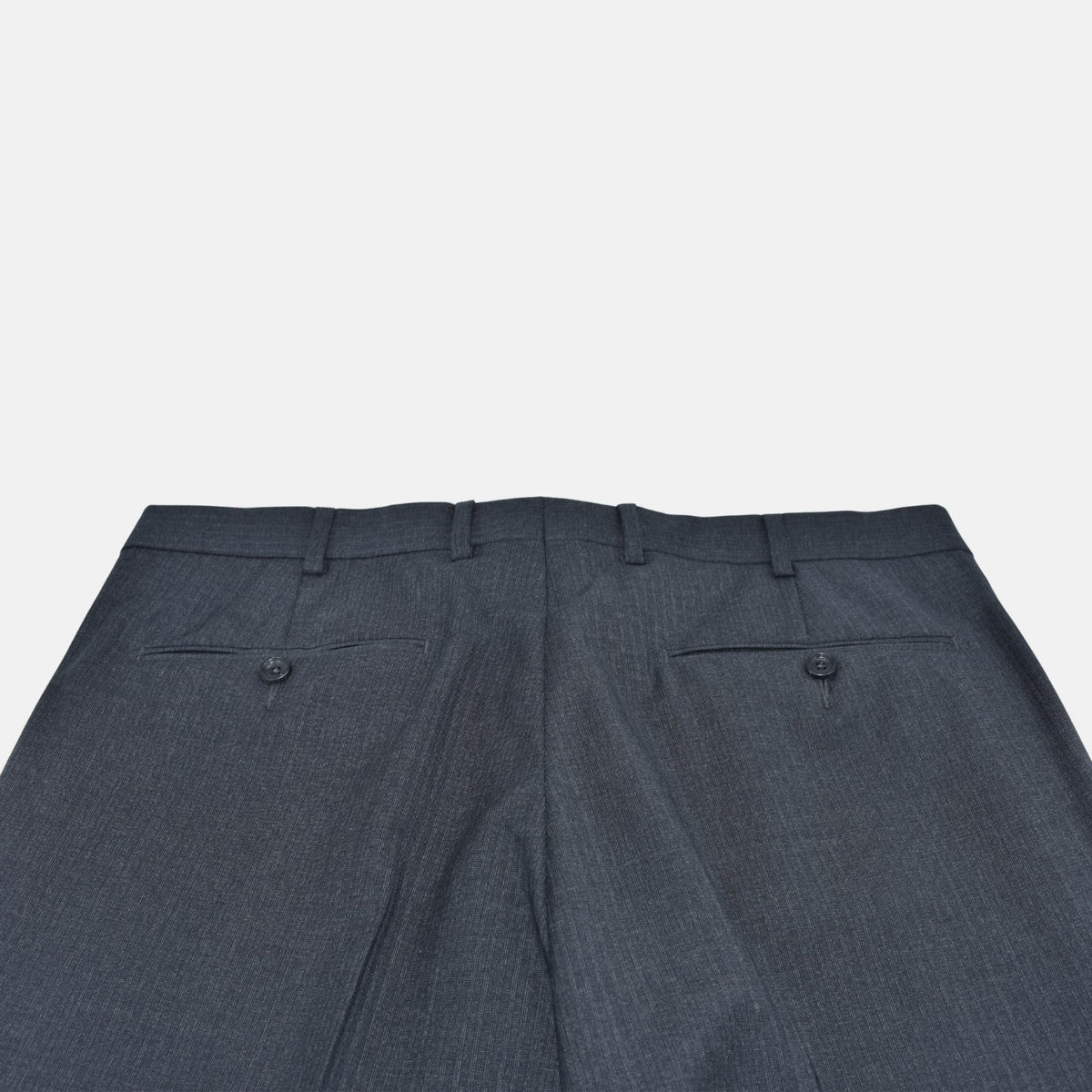 Charcoal Pinstripe City Wool Suit
