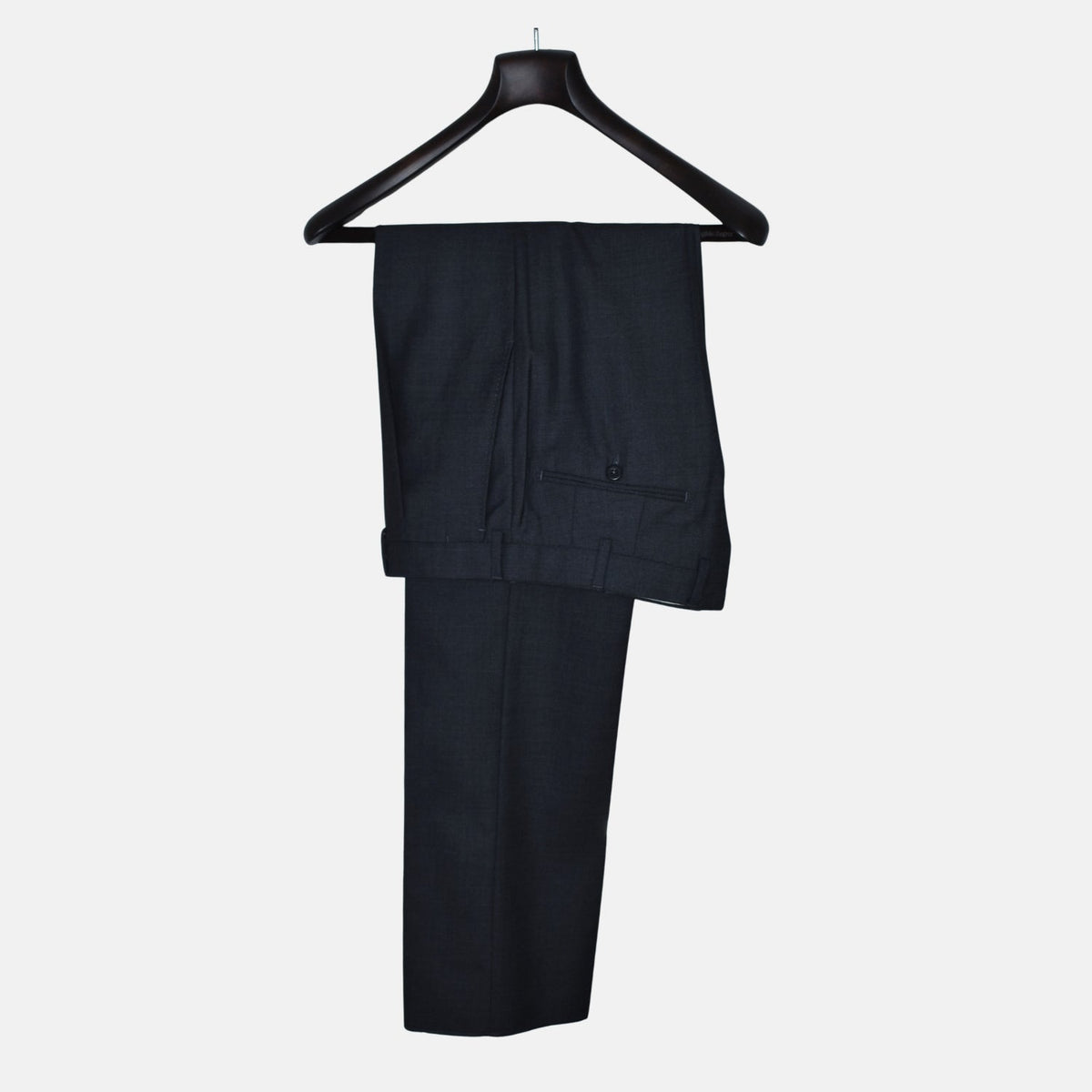 Anthracite Wool Trousers