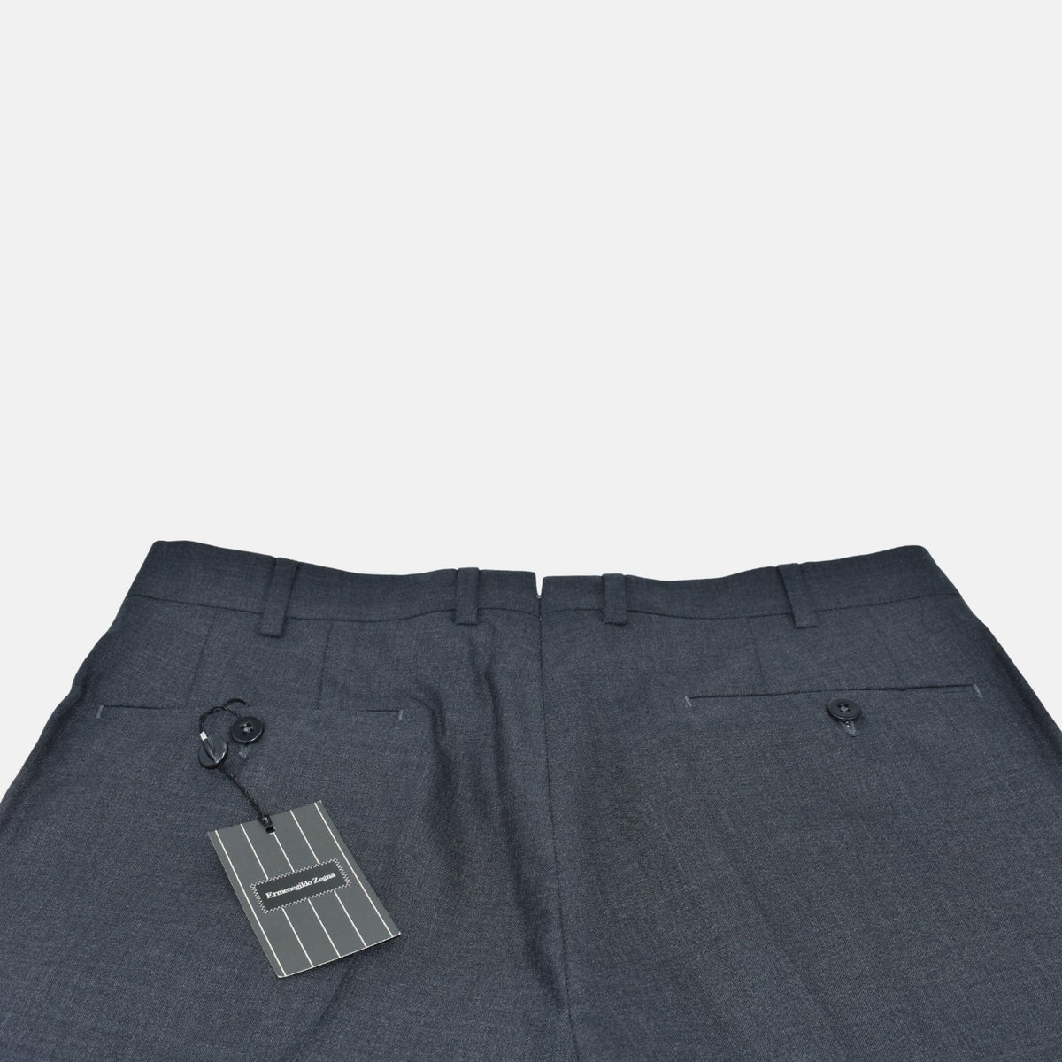 Anthracite Wool Trousers