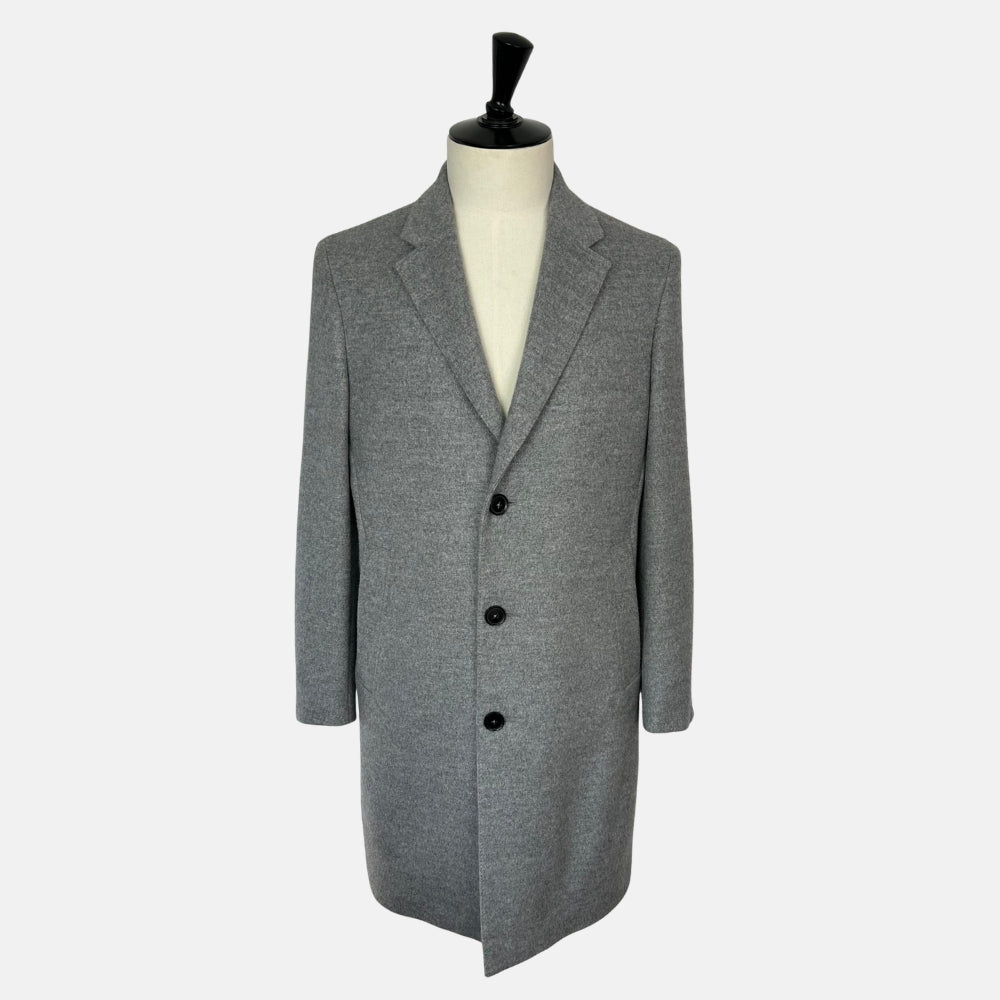 Oasi Cashmere Coat Grey Melange
