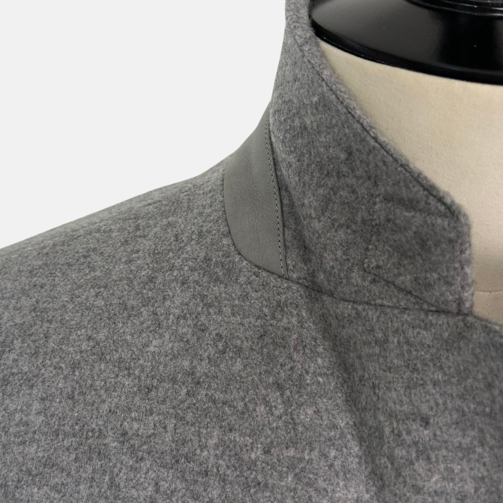Oasi Cashmere Coat Grey Melange