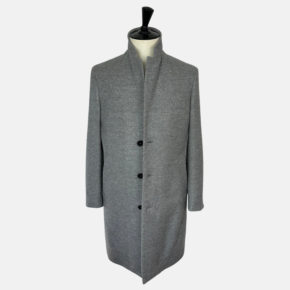 Oasi Cashmere Coat Grey Melange
