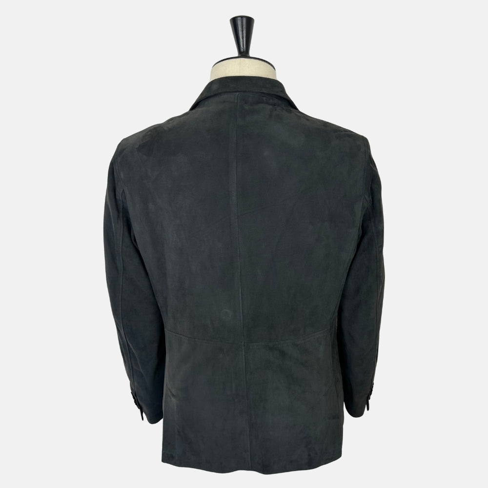 Suede Peacoat Anthracite