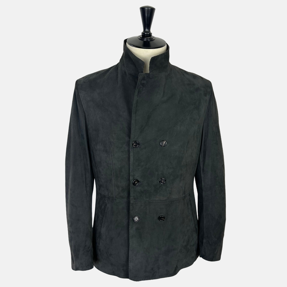 Suede Peacoat Anthracite