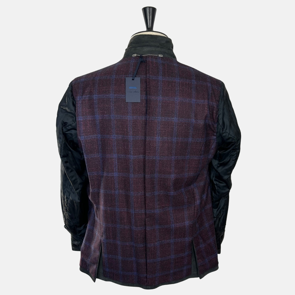 Suede Peacoat Anthracite