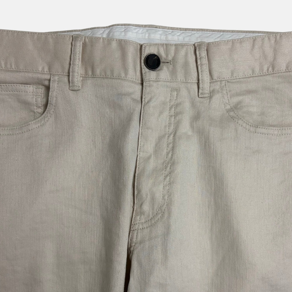 Linen Jeans Ecru