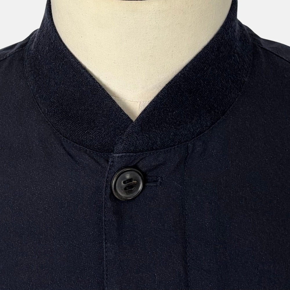 Cashmere Silk Bomber Navy