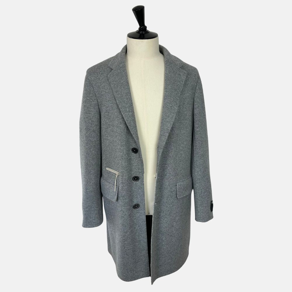 Jerseywear Coat Grey Detachable Hood